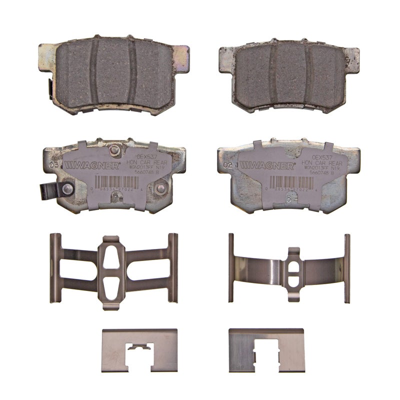Wagner Brake OEX OEX537 Disc Brake Pad Set Premium Ceramic - Image 1